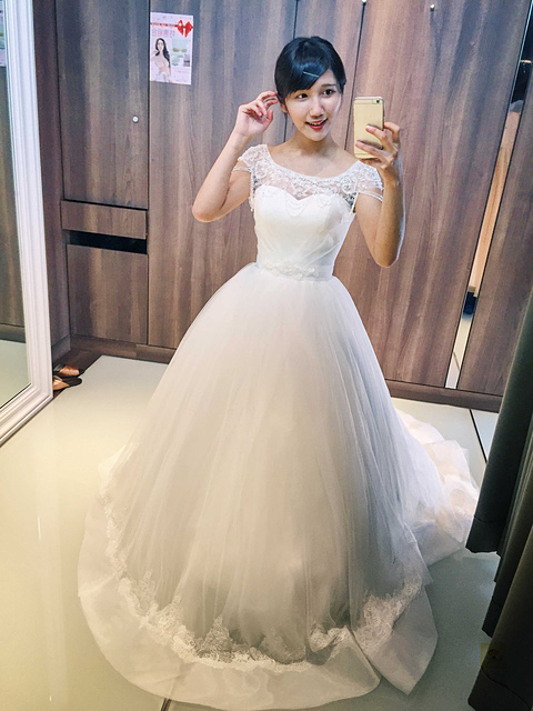 女孩兒憧憬的公主婚紗、魚尾婚紗盡在茱莉亞│台中茱莉亞精品婚紗分享