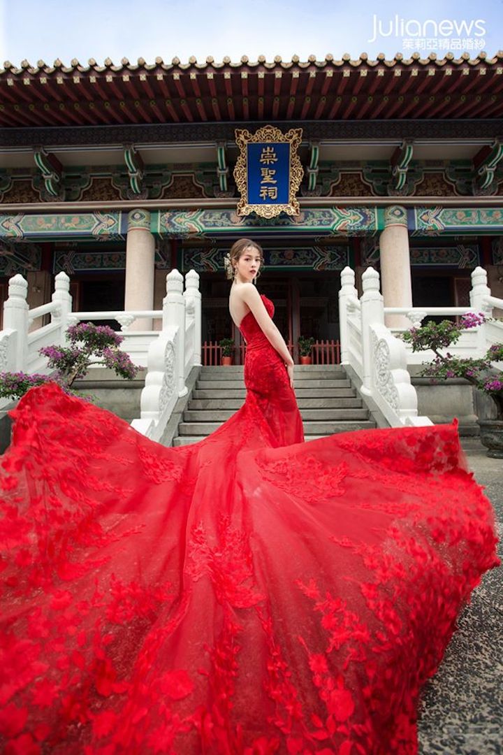 茱莉亞婚紗 禮服照