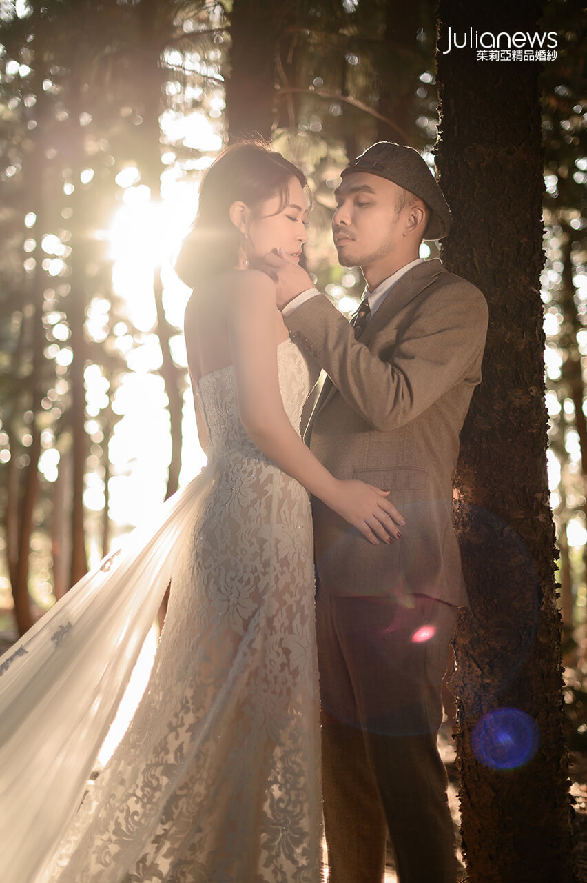 台中婚紗推薦-茱莉亞婚紗-九天森林