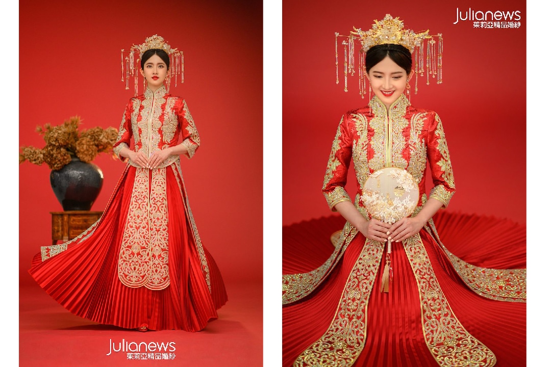 台中茱莉亞婚紗 中式禮服