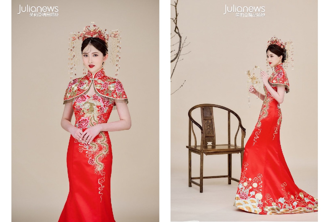 台中茱莉亞婚紗 中式禮服